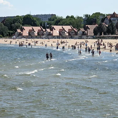 Słoneczne Poddasze Przy Molo I Plaży *